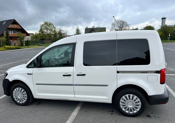 Volkswagen Caddy cena 42100 przebieg: 232400, rok produkcji 2017 z Krotoszyn małe 352